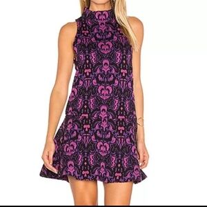 FREE PEOPLE Amelia Knit Dress in Purple XS